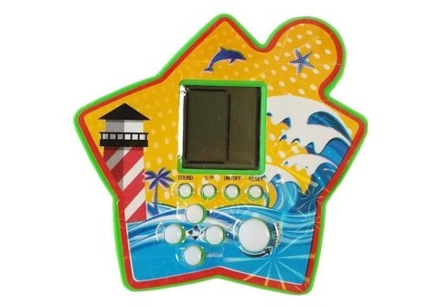 ND24_4410 Gra Elektroniczna Kieszonkowa Tetris Gwiazdka NASZEDZIECI