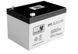 ND24_4960 Akumulator Żelowy do Auta na Akumulator 12V 12Ah NASZEDZIECI