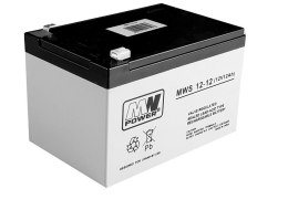ND24_4960 Akumulator Żelowy do Auta na Akumulator 12V 12Ah NASZEDZIECI