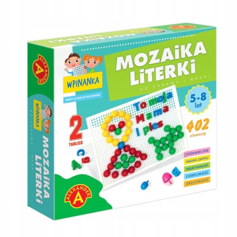 Wpinanka mozaika literki 18691 MOZAIKA
