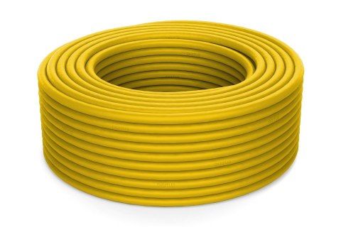 Digitus Kabel instalacyjny kat.7A, S/FTP, Dca-s1a d1 a1 , AWG 22/1, LSOH, 100m, żółty