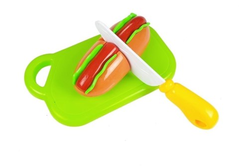 ND24_4451 Zestaw Do Krojenia Hot Dog Ryba na Rzepy w Skrzyni NASZEDZIECI