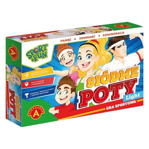Sport&Fun Siódme poty light - gra planszowa 21424 SCOOTANDRIDE