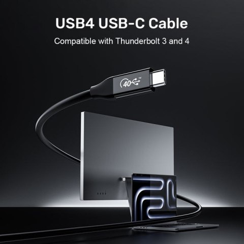 UNITEK KABEL USB-C 4.0 PD 100W 40 GBPS 8K 2M