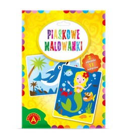 Piaskowe malowanki-Syrenka, Delfin 20922 DELFIN