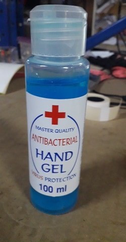 Żel do rąk antybakteryjny 100ml NASZEDZIECI