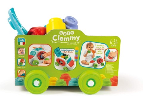 !!! CLE.BABY Clemmy Autko z klockami 17315 CLEMENTONI