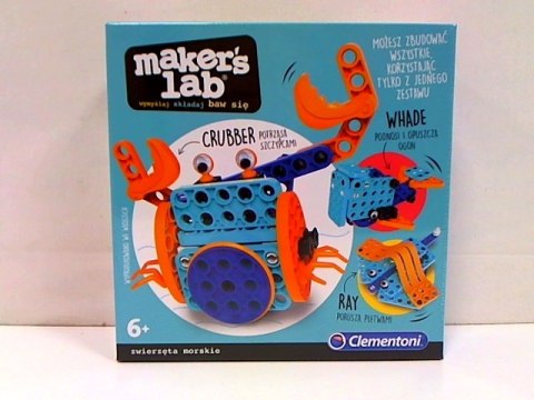 !!! CLE Makers Lab Zwierzęta morskie 50661 CLEMENTONI