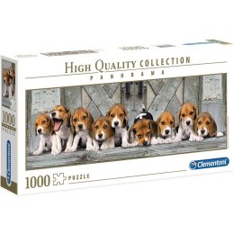 CLE.puzzle 1000 Panorama pieski Beagles 39435 PANORAMA