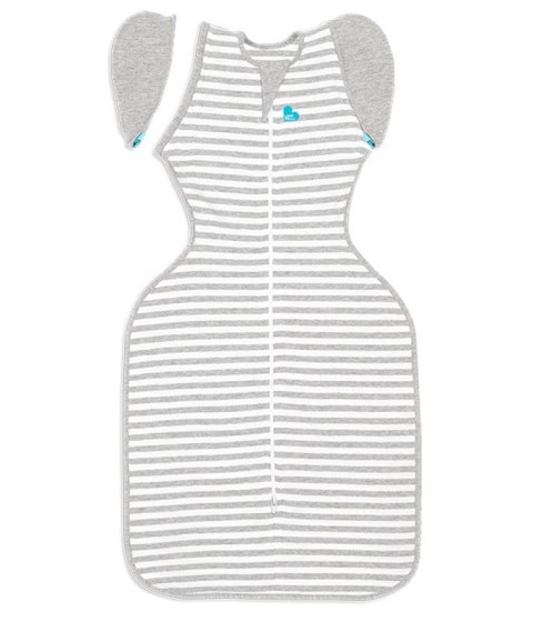 ND19_LTD-L2001002GRM Otulacz Swaddle UP 50/50 - rozmiar M - szary - ETAP 2 Original LOVE