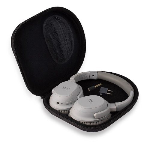 Lindy LH500XW Zestaw słuchawkowy Przewodowy i Bezprzewodowy Opaska na głowę Połączenia/muzyka Micro-USB Bluetooth Szary