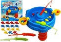 ND24_6649 Zestaw do Łowienia Rybek z Wędkami 15 sztuk Ryb LEANTOYS