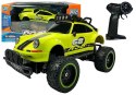 ND24_6657 Auto Zdalnie Sterowane R/C Beetle Zielone 2.4G LEAN