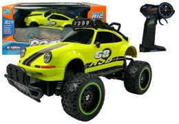 ND24_6657 Auto Zdalnie Sterowane R/C Beetle Zielone 2.4G LEAN