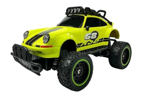 ND24_6657 Auto Zdalnie Sterowane R/C Beetle Zielone 2.4G LEAN