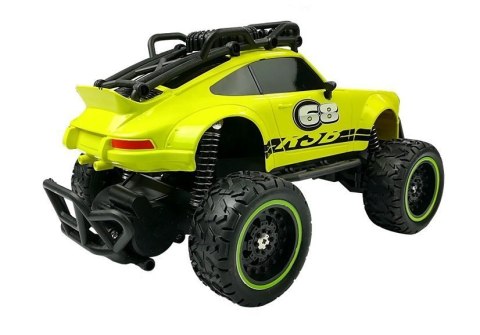 ND24_6657 Auto Zdalnie Sterowane R/C Beetle Zielone 2.4G LEAN