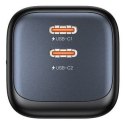 UNITEK ŁADOW. SIECIOWA 2X GAN 45W, 2XUSB-C PD 3.0, QC, CZARNA