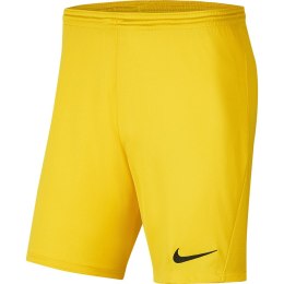 ND05_S6375-JR-M BV6865 719 Spodenki dla dzieci Nike Dry Park III NB K żółte BV6865 719 r.M TRES