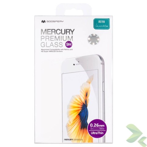 ND38_7316 Mercury Premium Glass - Hartowane szkło ochronne 9H Samsung Galaxy A5 (2016) PREMIUM