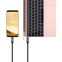 ND38_DTC10D Momax Elite link - Kabel połączeniowy USB-C (Power Delivery) 1 m (Black) MOMAX