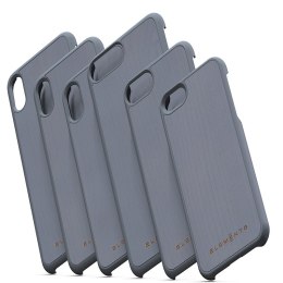 ND38_E20307 Nordic Elements Original Gefion - Drewniane etui iPhone Xs Max (Mid Grey) NORDIC