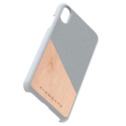 ND38_E20308 Nordic Elements Original Hel - Drewniane etui iPhone Xs Max (Light Grey) NORDIC