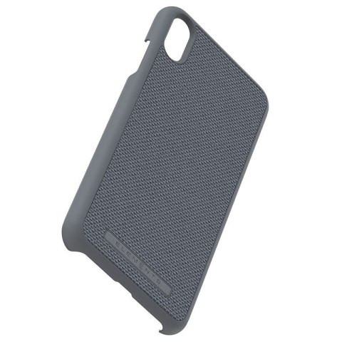 ND38_E20311 Nordic Elements Original Idun - Materiałowe etui iPhone Xs Max (Mid Grey) NORDIC