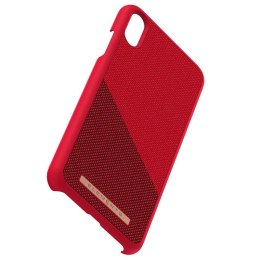 ND38_E20316 Nordic Elements Saeson Freja - Materiałowe etui iPhone Xs Max (Red) NORDIC