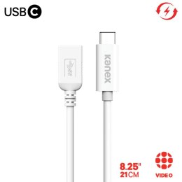 ND38_KU3CA107I Kanex przejściówka z USB-C na USB żeński (21 cm) KANEX