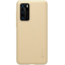 ND38_P40-96278 Nillkin Super Frosted Shield - Etui Huawei P40 (Golden) SHIELD