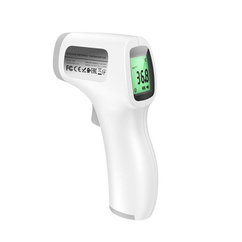 ND38_YQ6 Hoco infrared thermometer - Bezdotykowy termometr na podczerwień (biały) BOROFONE