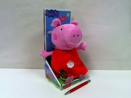 DISNEY Świnka Peppa maskotka z dźwiękiem 926-1009 ŚWINKA