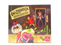 Łap Złodzieja - gra planszowa 63650 KUKURYKU