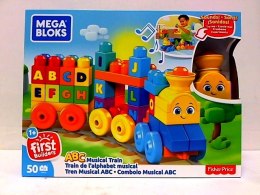 MEGA BLOKS pociąg ABC z dźwiękiem FWK22 /2 FISHER-PRICE