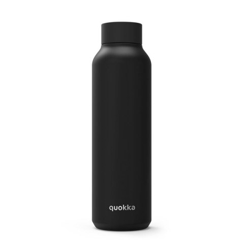 ND38_11801 Quokka Solid - Butelka termiczna ze stali nierdzewnej 630 ml (Jet Black) QUOKKA