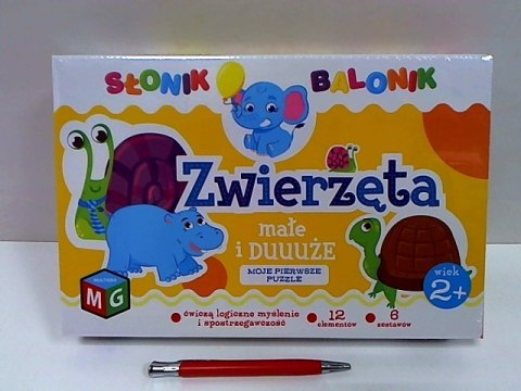 Zwierzęta duże i małe - Słonik Balonik 01225 MULTIGRA
