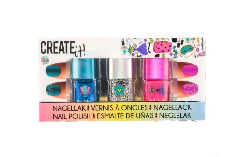 CREATE IT! lakier do paznokci Mermaid 3pak 84134 CANENCO