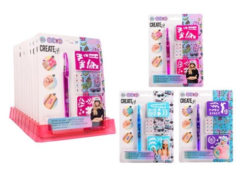 CREATE IT! pisak do robienia tatuażu set 84209 /12 CANENCO