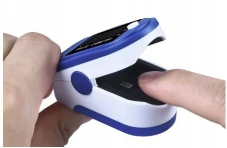MEDYCZNY PULSOKSYMETR NAPALCOWY PULSOMETR oximeter NASZEDZIECI