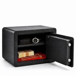 Bituxx sejf elektroniczny 25L z PIN i kluczem skrytka na dokumenty ścienny