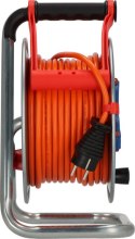 Brennenstuhl 1198740 kołowrotek 3 x gniazdo sieciowe 25 m