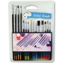 ND39_149666 PEDZLE SZKOL ARTIST BRUSH WB OP15SZT HASTA