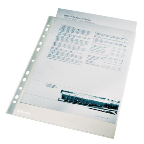 ND39_256342 KOSZULKA PP A4 KRYST 40MIC ESS 13089 FOL OP100SZ ESSELTE