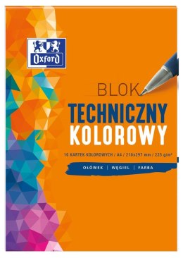 ND39_392286 BLOK TECHNICZNY A3/10K KOL OXFORD 225G A 10 OXFORD