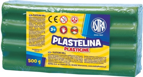 ND39_399499 PLASTELINA 0.5KG ZIE AST FOL ASTRA