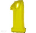 ND39_405514 -BALON FOL 92CM 1 ZLO GO FG-C85Z1 PBH GODAN