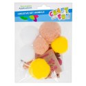ND39_445994 CF ZESTAW KREATYWNY ZWIERZATKA POMPON PBH 20/ CRAFT