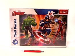 PUZZLE MAXI 24 W świecie Avengersów /Marvel 14321 MARVEL