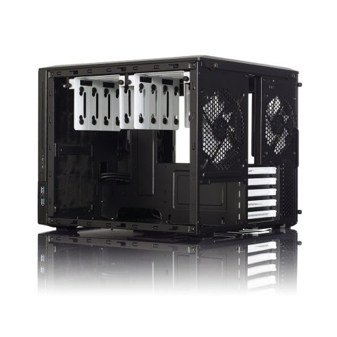 Fractal Design Fractal Design | NODE 804 | Okno boczne | 2 - USB 3.0Wejście/wyjście audioPrzycisk zasilania z diodą LED (biała)Dioda LED aktywn