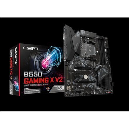 Gigabyte Gigabyte | B550 GAMING X V2 | Rodzina procesorów AMD | Gniazdo procesora AM4 | DDR4 DIMM | Gniazda pamięci 4 | Chipset AMD B | A